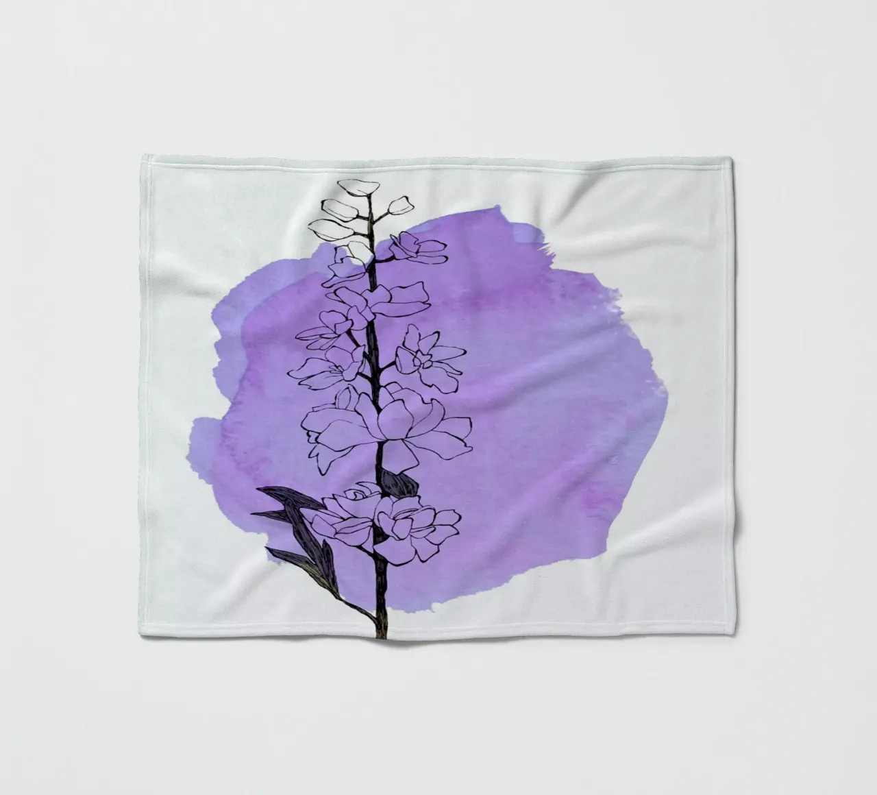 Delphinium coperta in pile da Morgan Kendall