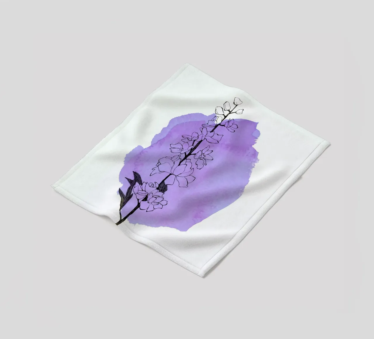 Delphinium coperta in pile da Morgan Kendall