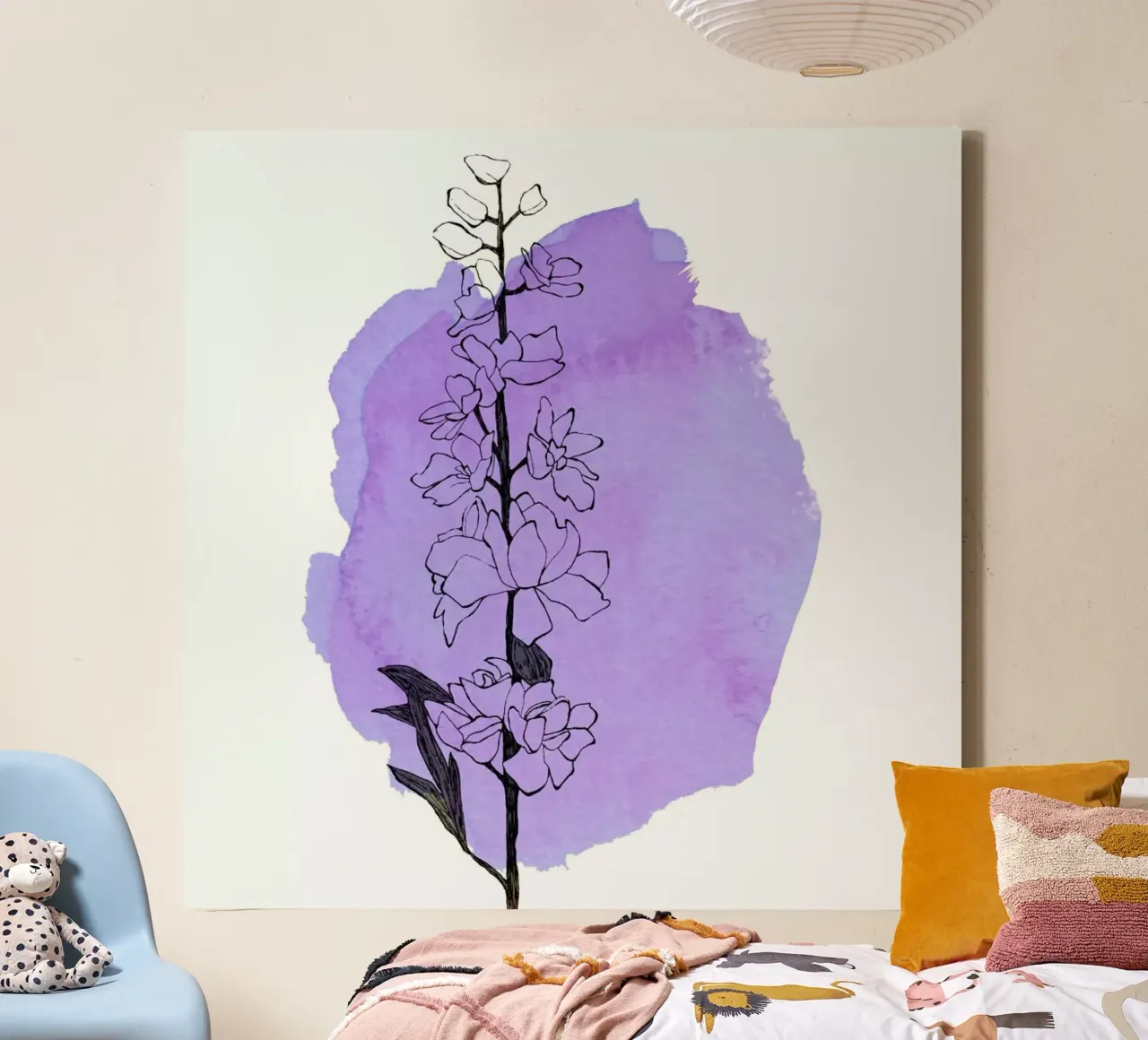 Delphinium tela da Morgan Kendall