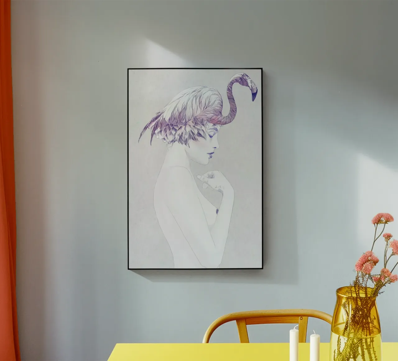 Dhalia 2 plexiglass da Jenny Liz Rome