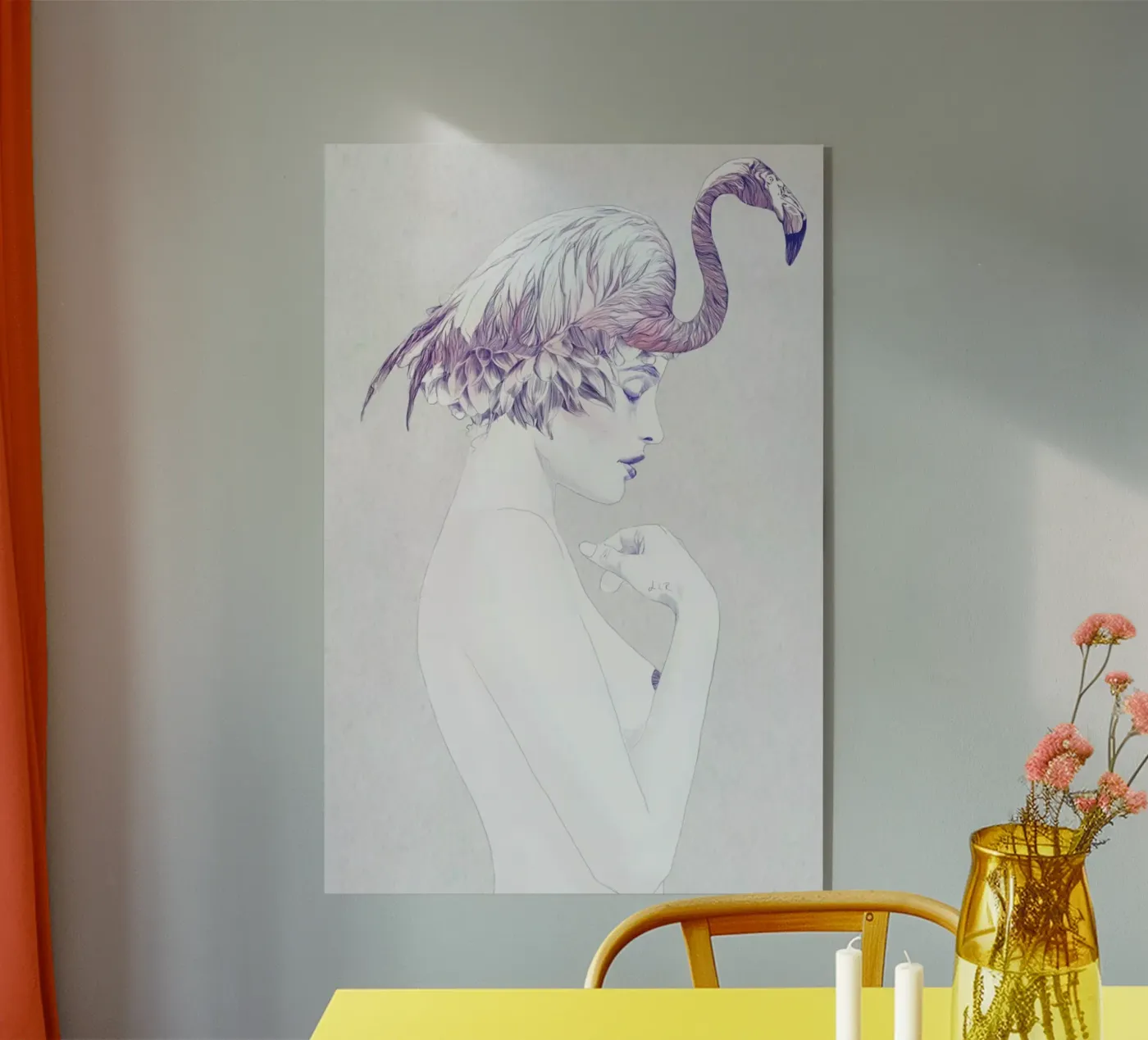 Dhalia 2 plexiglass da Jenny Liz Rome