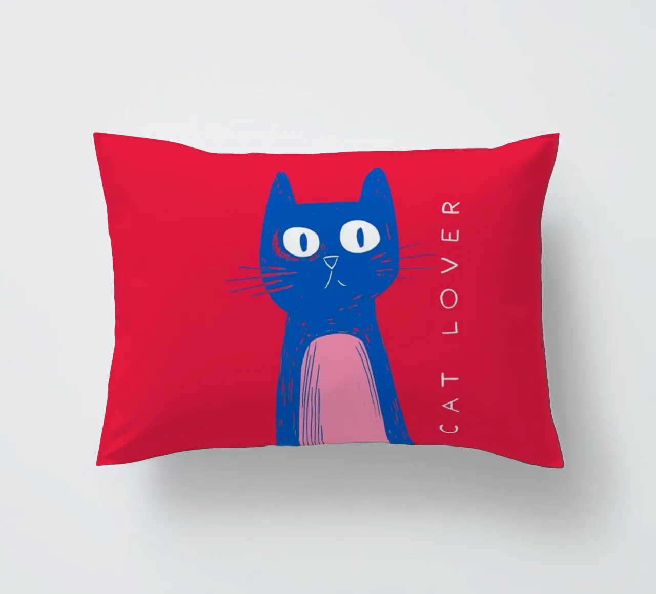Amante dei gatti cuscino da Malou-Studio