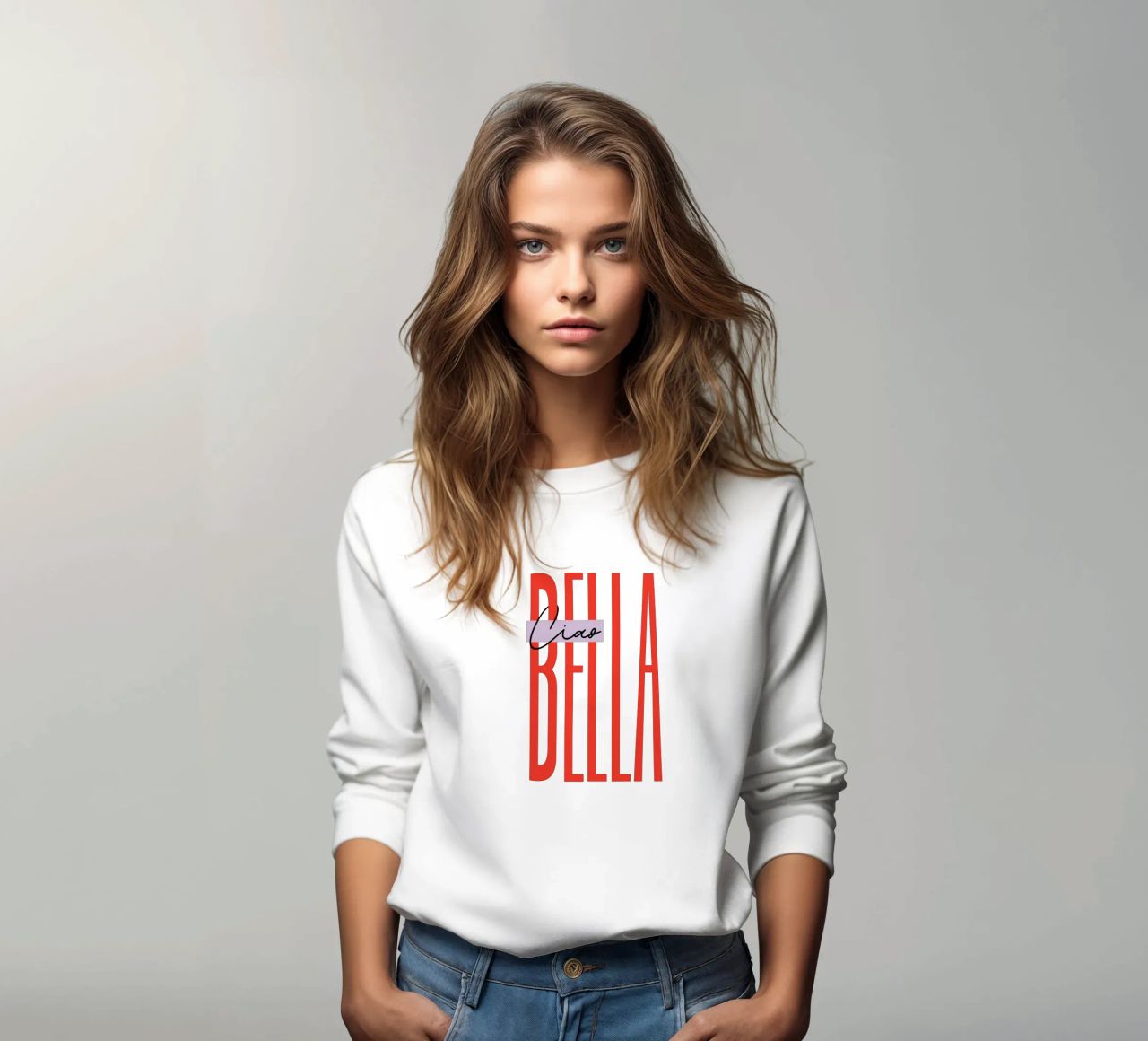 Ciao Bella Lilac felpa da Malou-Studio