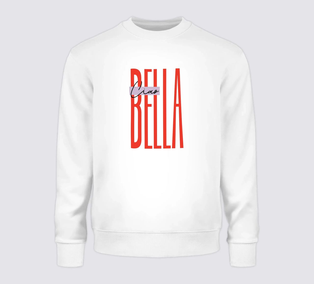 Ciao Bella Lilac felpa da Malou-Studio