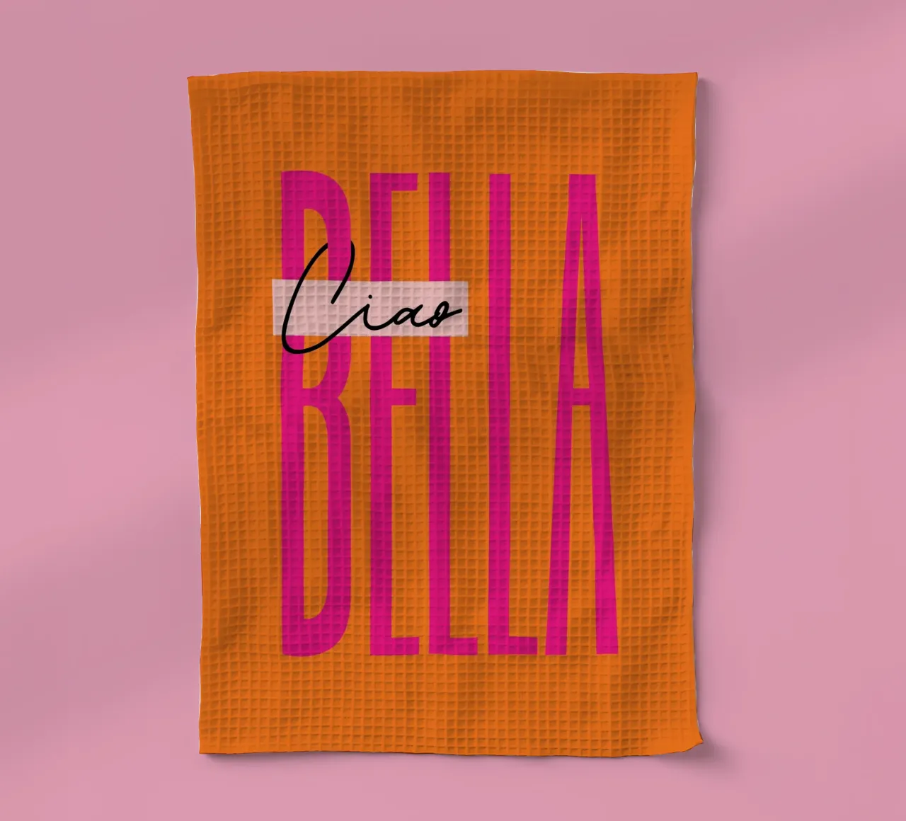 Ciao Bella Orange torchon de Malou-Studio