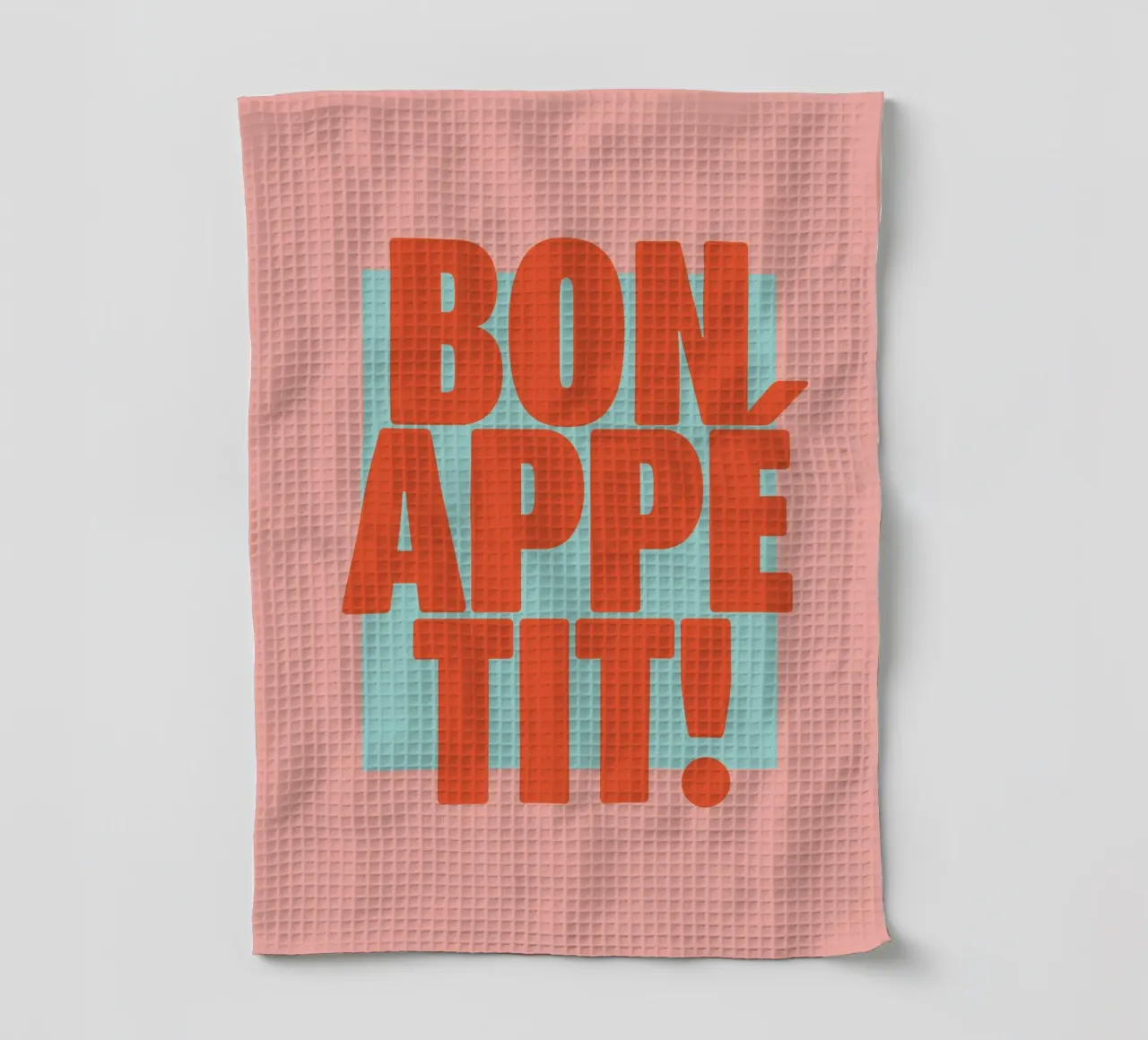 Bon Appétit Peach canovaccio da cucina da Malou-Studio