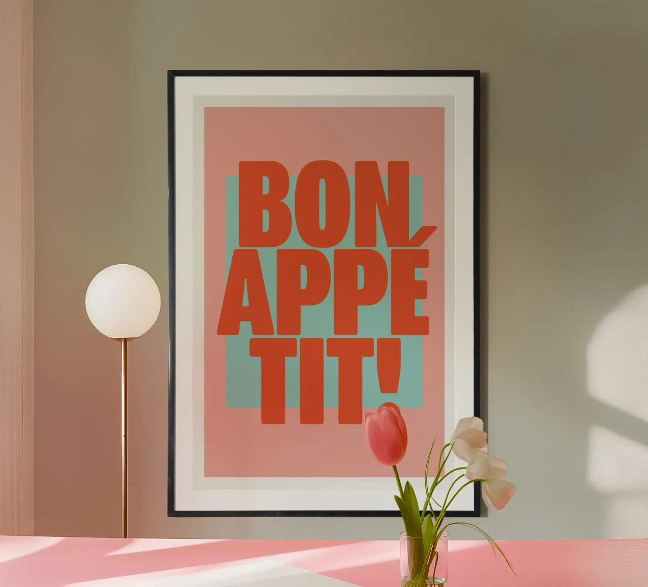 Bon Appétit Peach carta hahnemühle da Malou-Studio