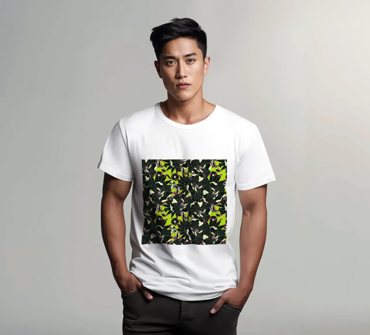 Fiori Orientali 2 t-shirt da Giulio Iurissevich