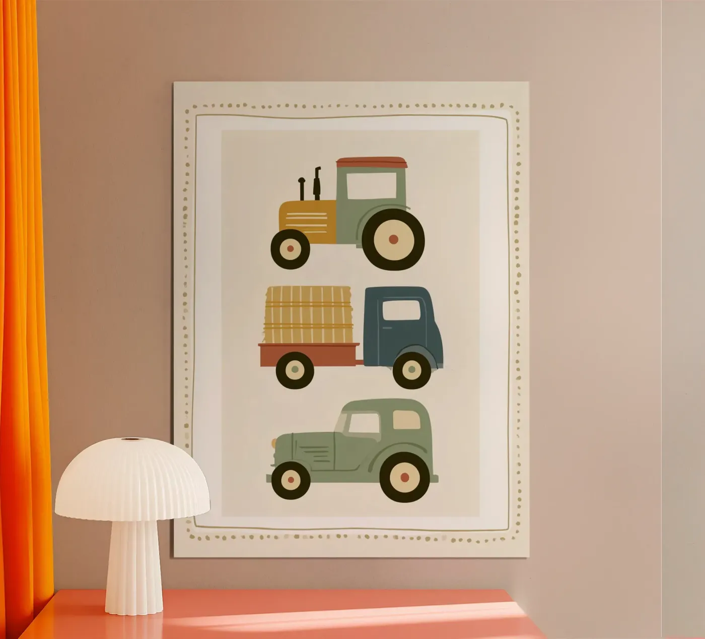 Farm Wheels poster da Kiki