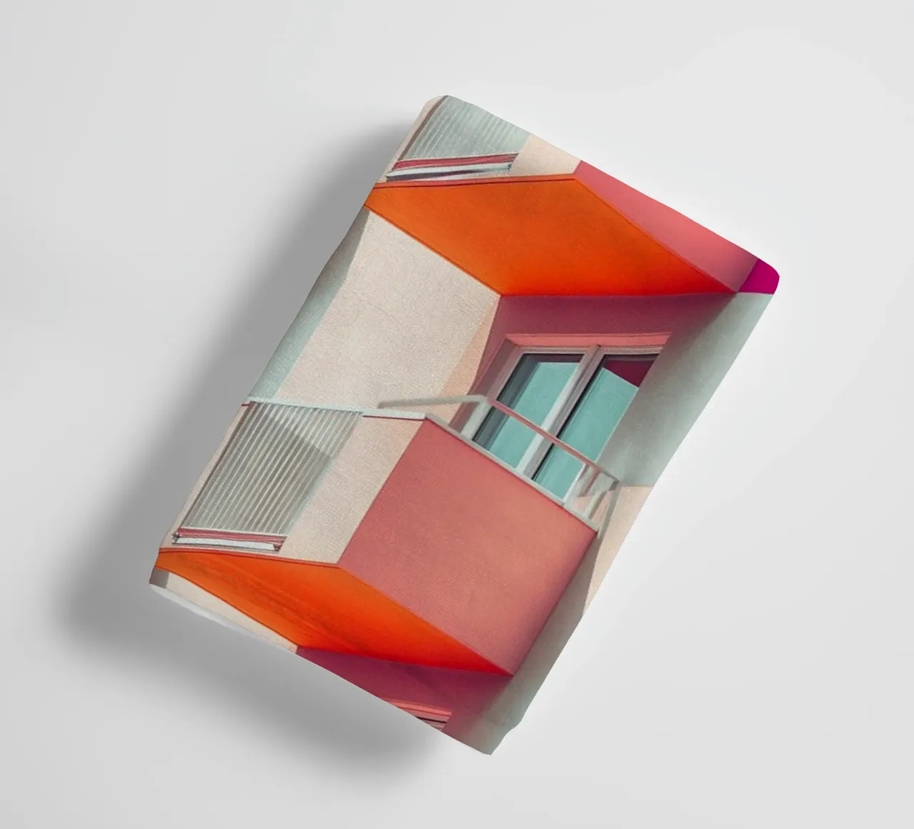 Colourful Architecture 01 towel by Malou-Studio