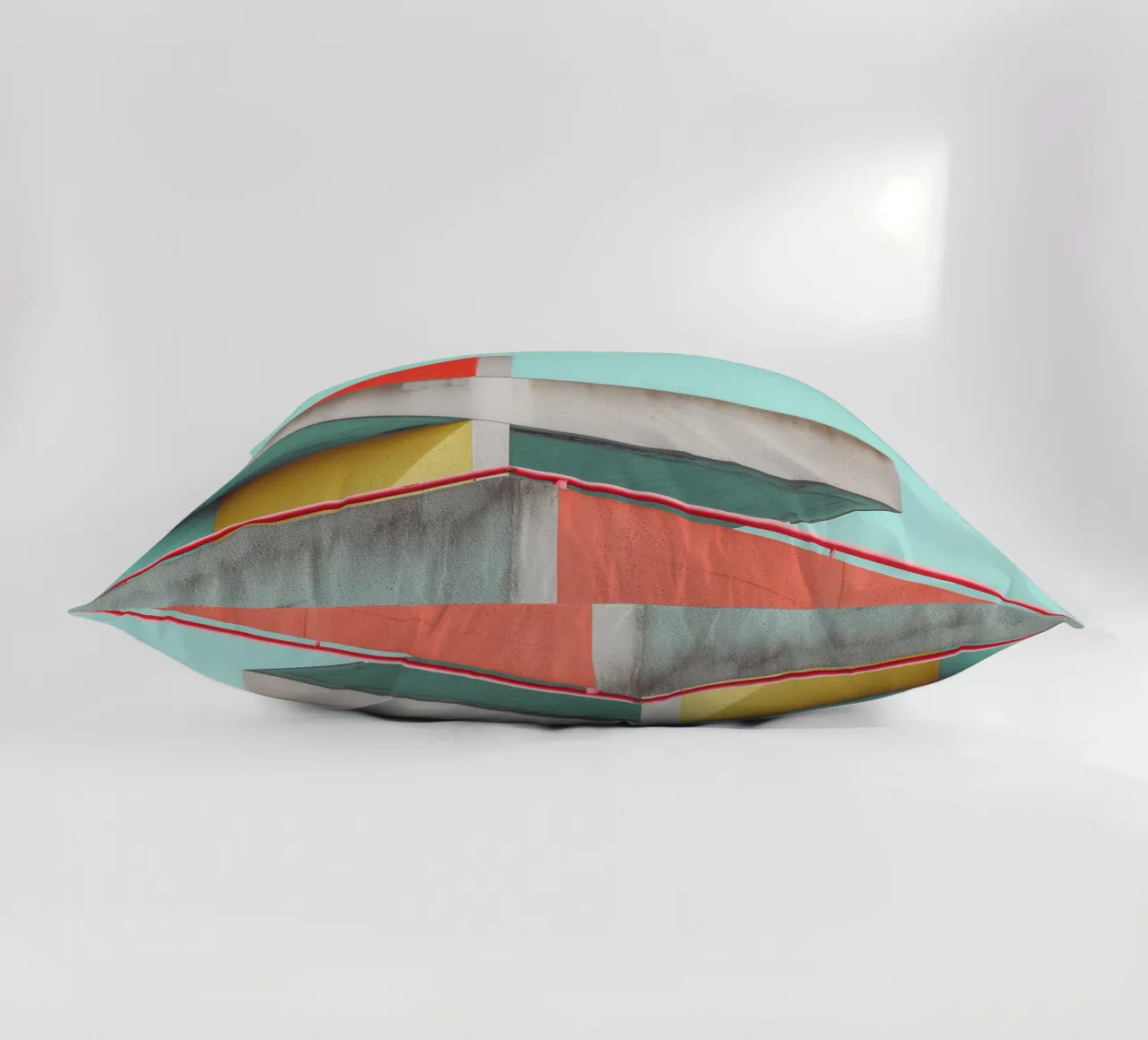 Colourful Architecture 02 decorative cushion by Malou-Studio