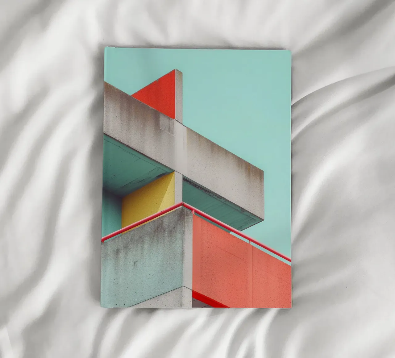 Colourful Architecture 02 notebook by Malou-Studio