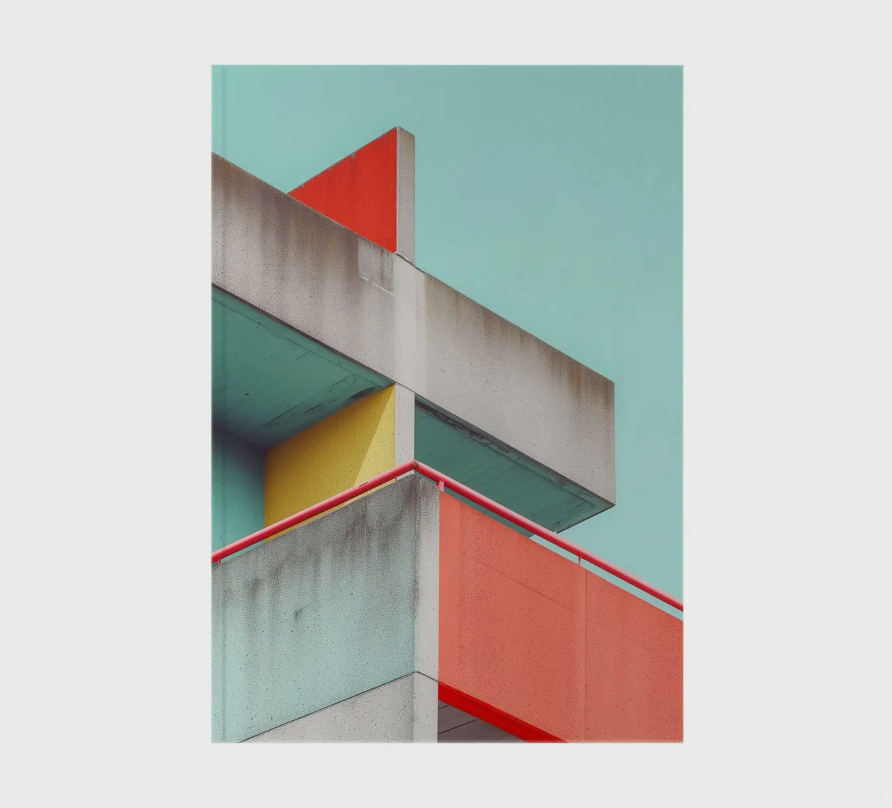 Colourful Architecture 02 notebook by Malou-Studio