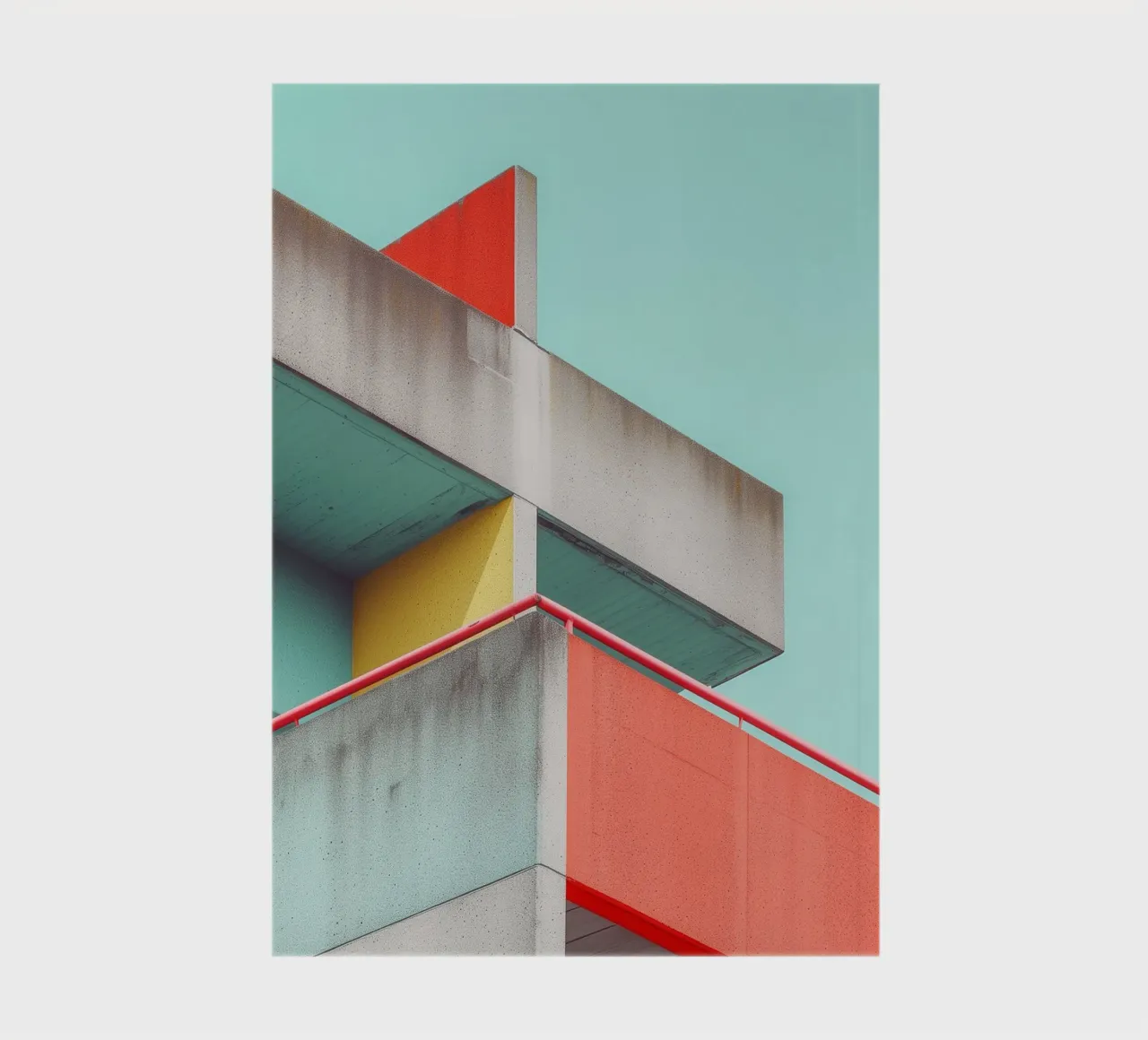 Colourful Architecture 02 notebook by Malou-Studio