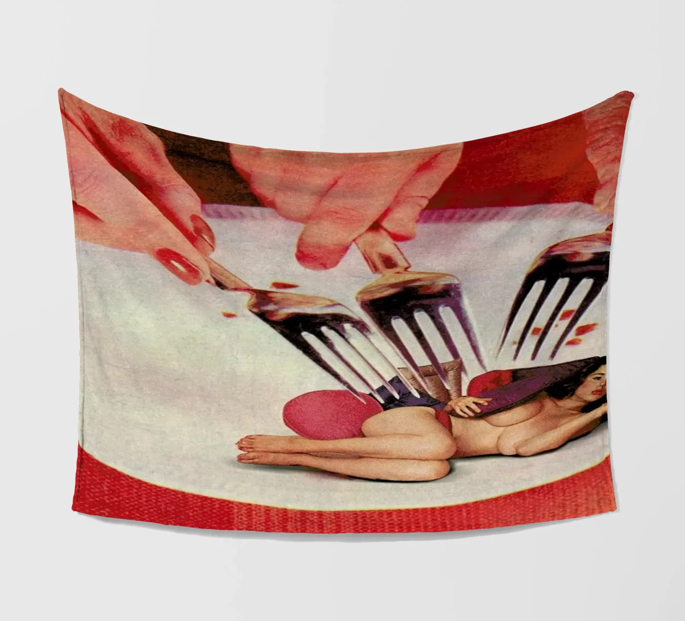 Light Snack Fleecedecke von Sammy Slabbinck