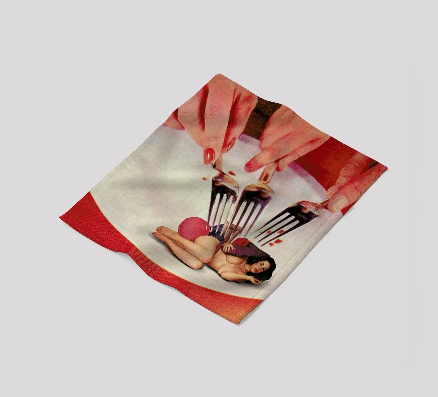 Light Snack Fleecedecke von Sammy Slabbinck