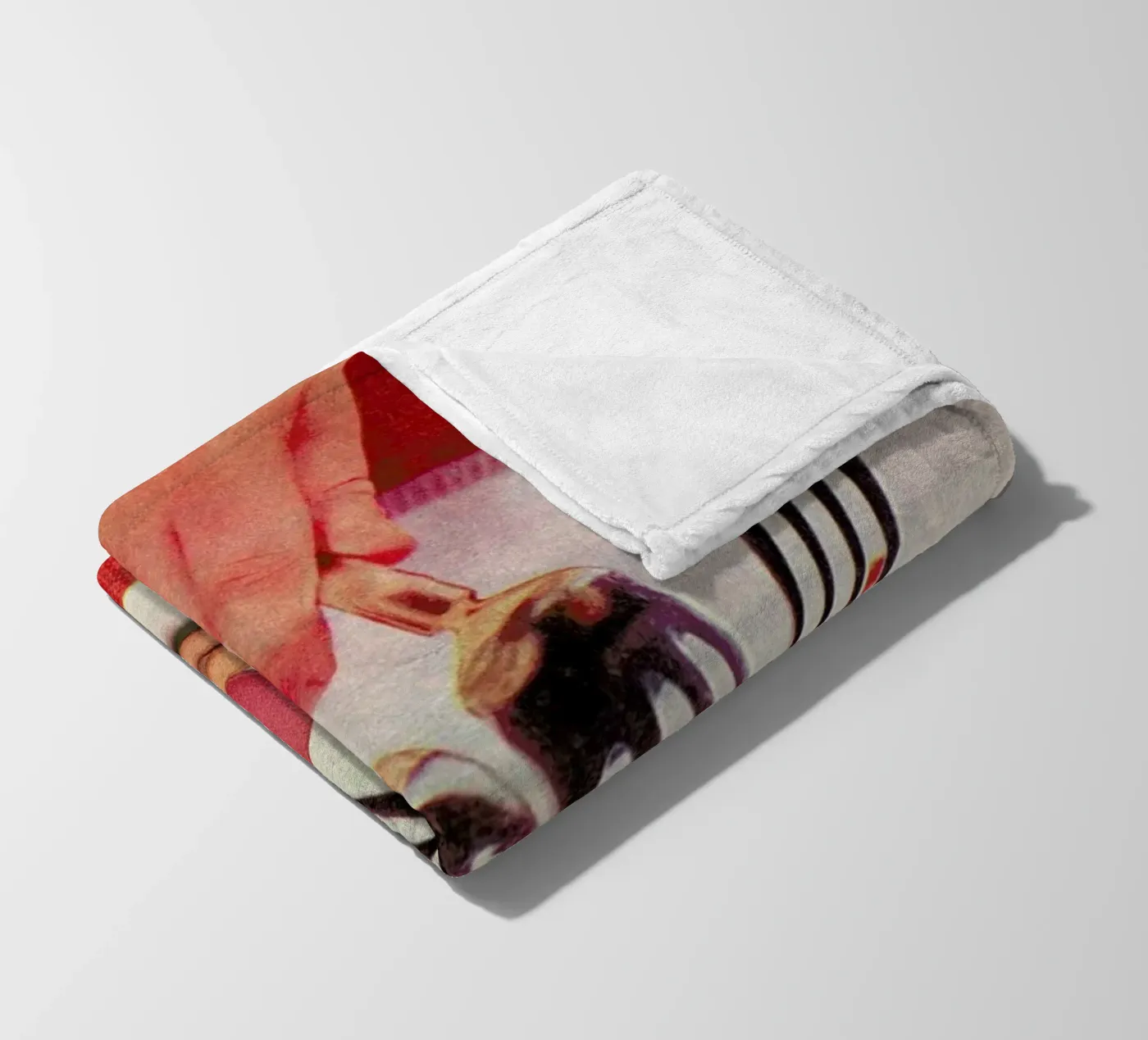 Light Snack Fleecedecke von Sammy Slabbinck