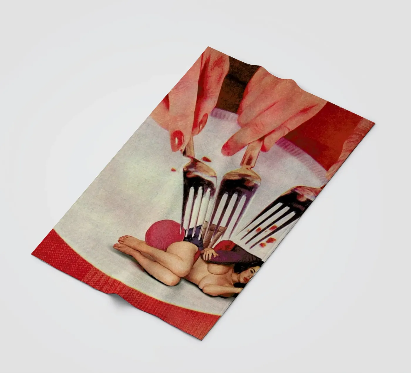 Light Snack Fleecedecke von Sammy Slabbinck