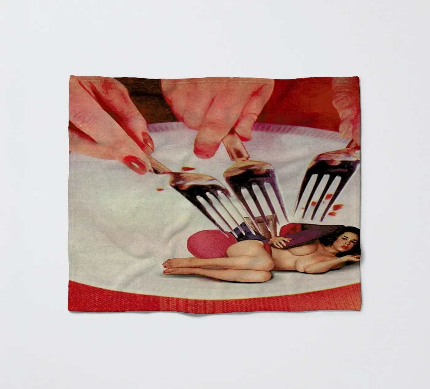 Light Snack Fleecedecke von Sammy Slabbinck