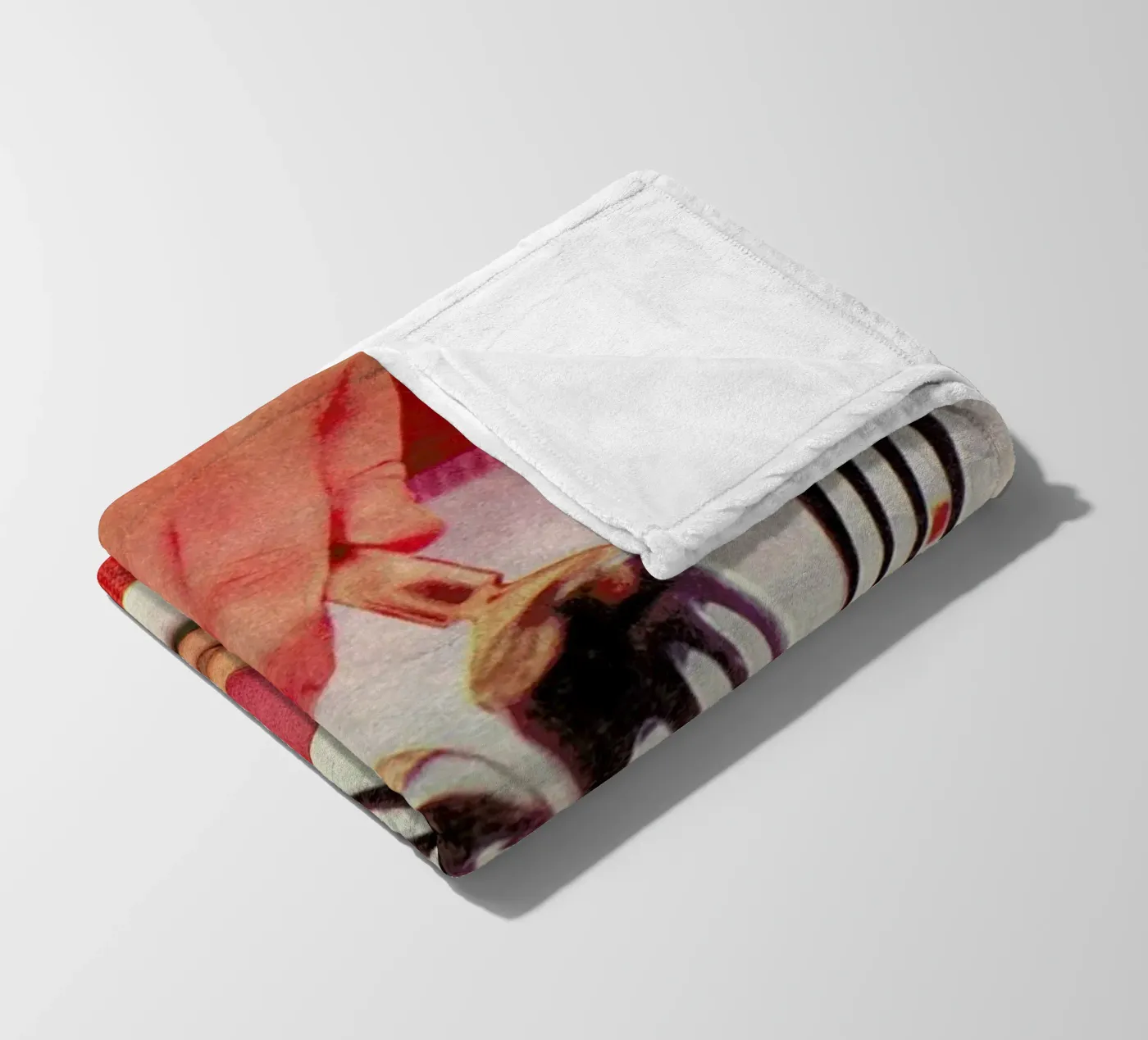 Light Snack Fleecedecke von Sammy Slabbinck