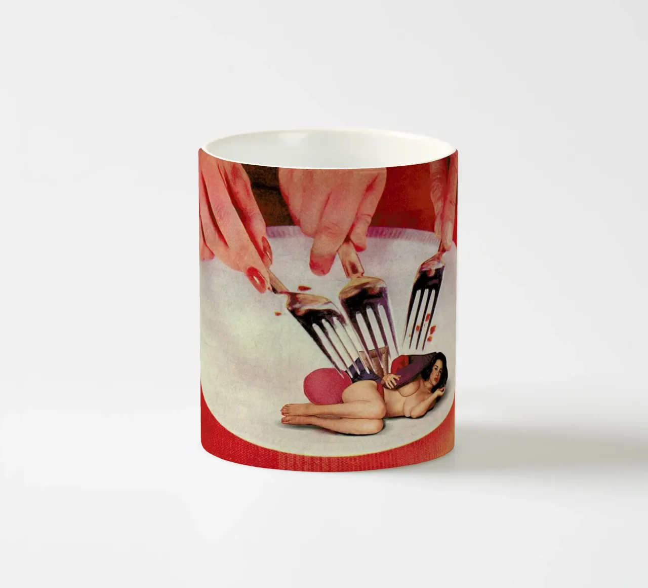 Light Snack tazza in ceramica da Sammy Slabbinck
