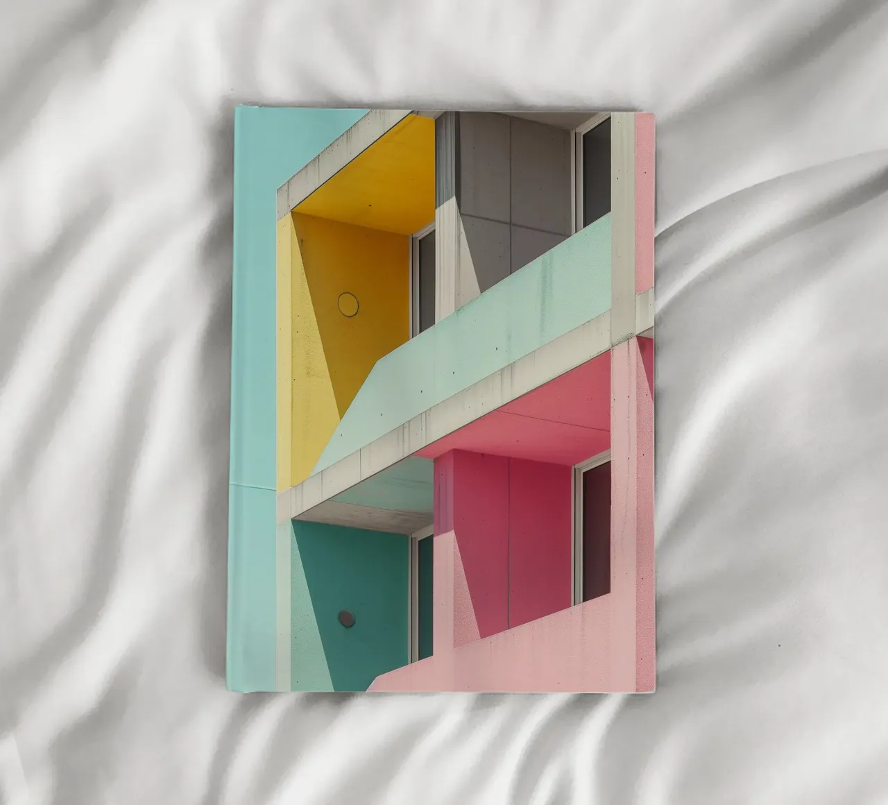 Colourful Architecture 04 notebook by Malou-Studio