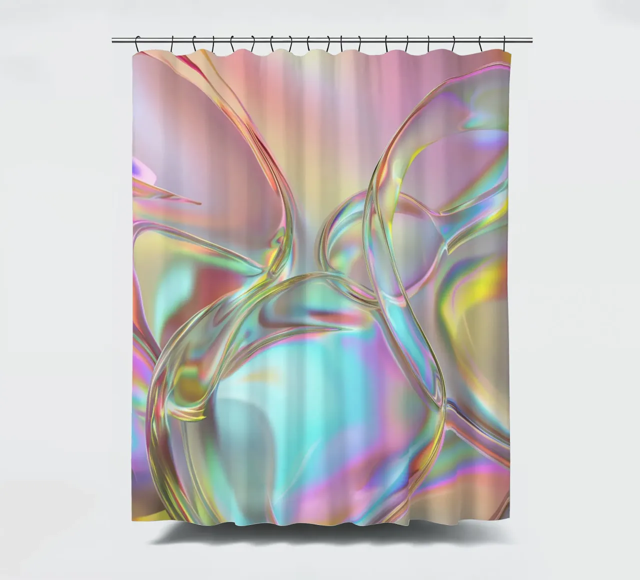 Bunte Seifenblasen Duschvorhang von Malou-Studio