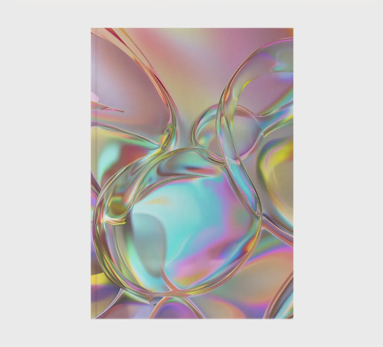 Colourful Bubbles notebook by Malou-Studio