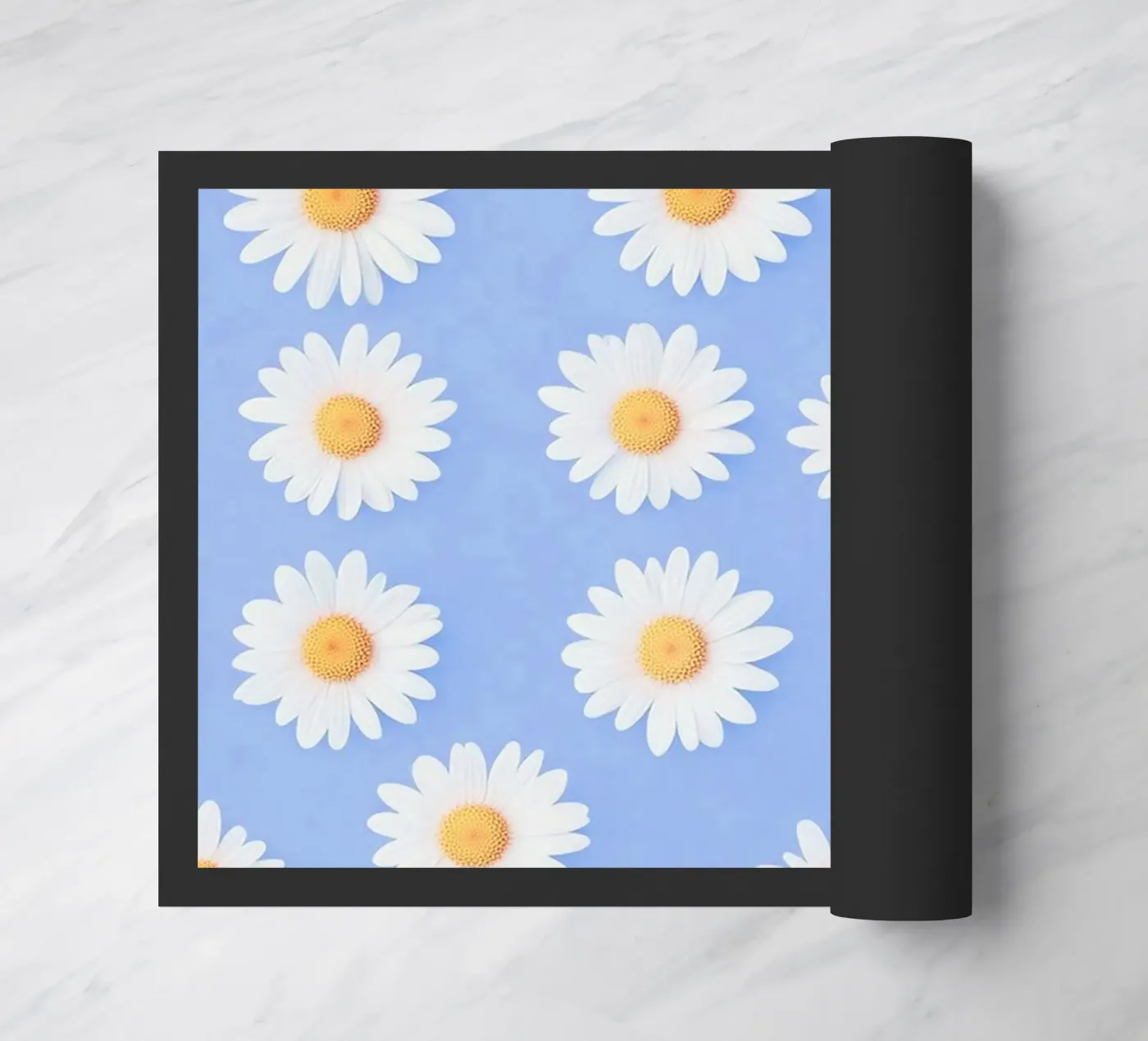 Daisies - Blue zerbino da Malou-Studio