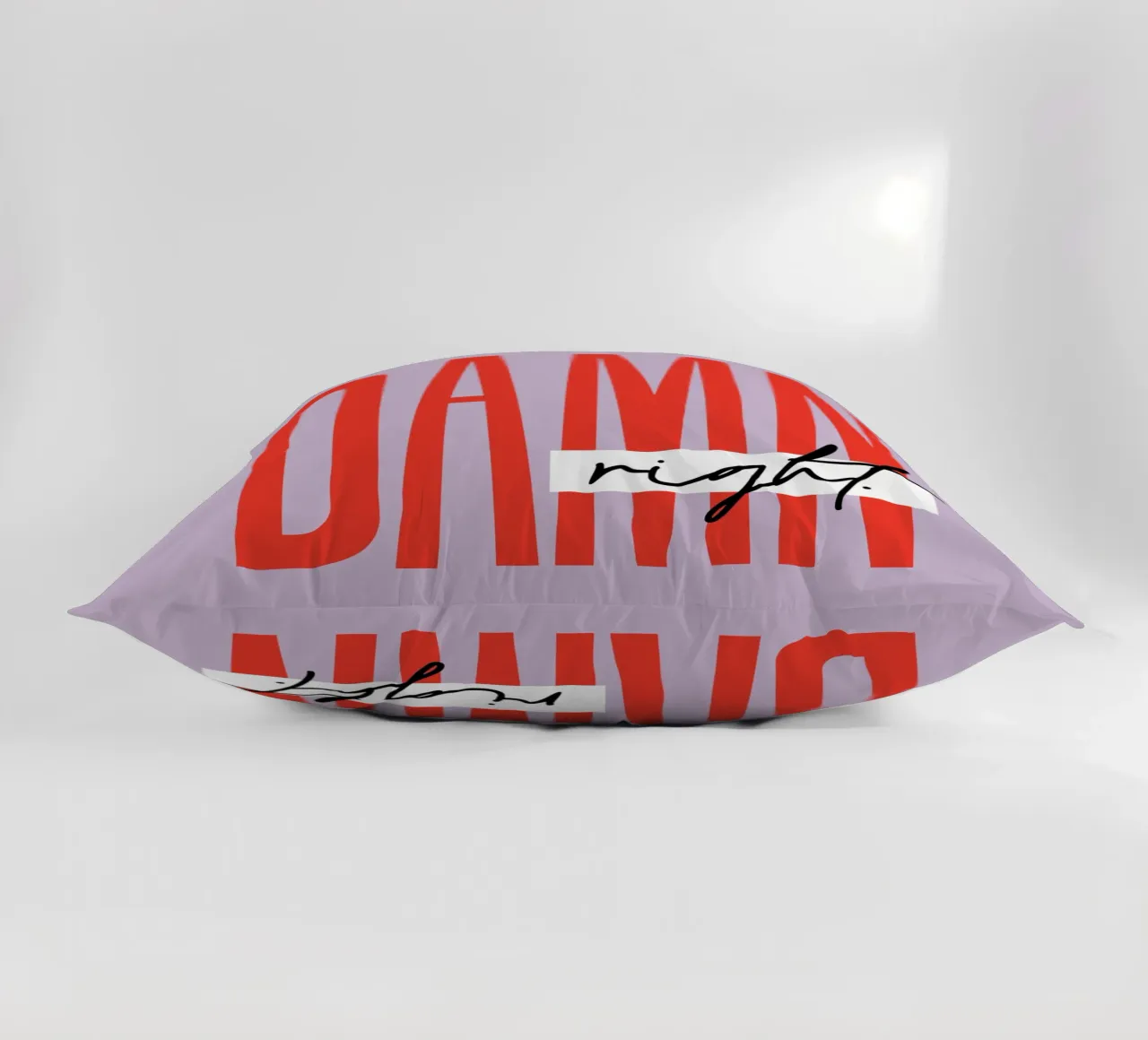 Damn Right - Lila cuscino da Malou-Studio