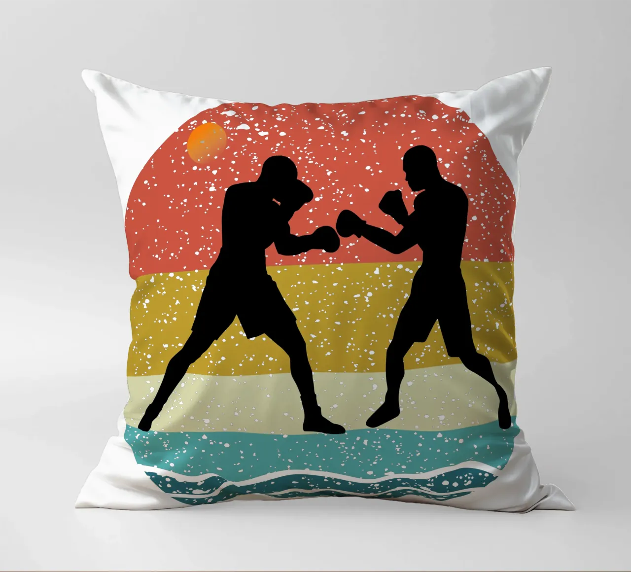 Boxe retro Design retrò cuscino da rivariahill