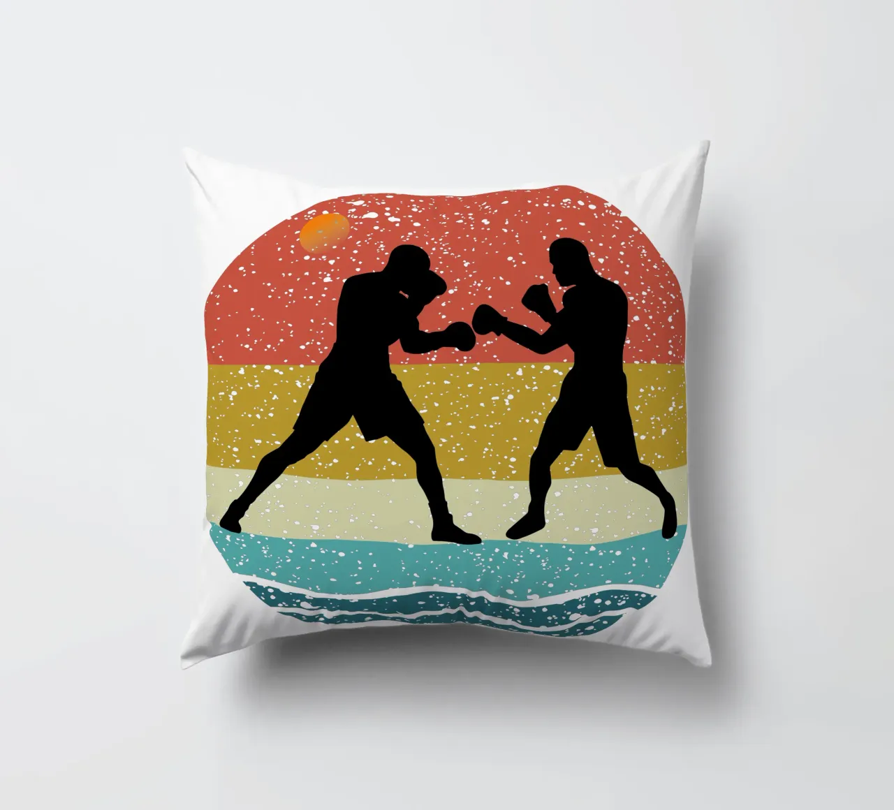 Boxe retro Design retrò cuscino da rivariahill