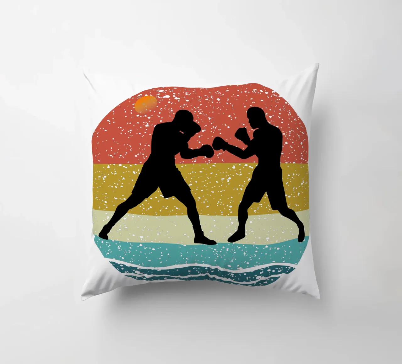 Boxe retro Design retrò cuscino da rivariahill
