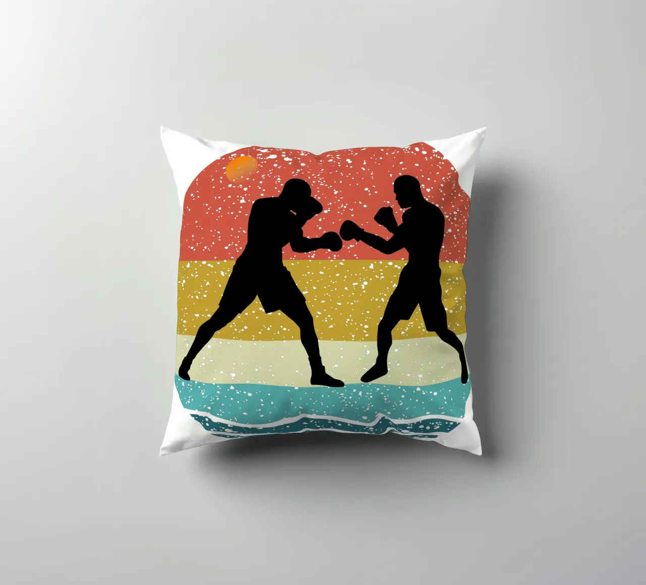 Boxe retro Design retrò cuscino da rivariahill