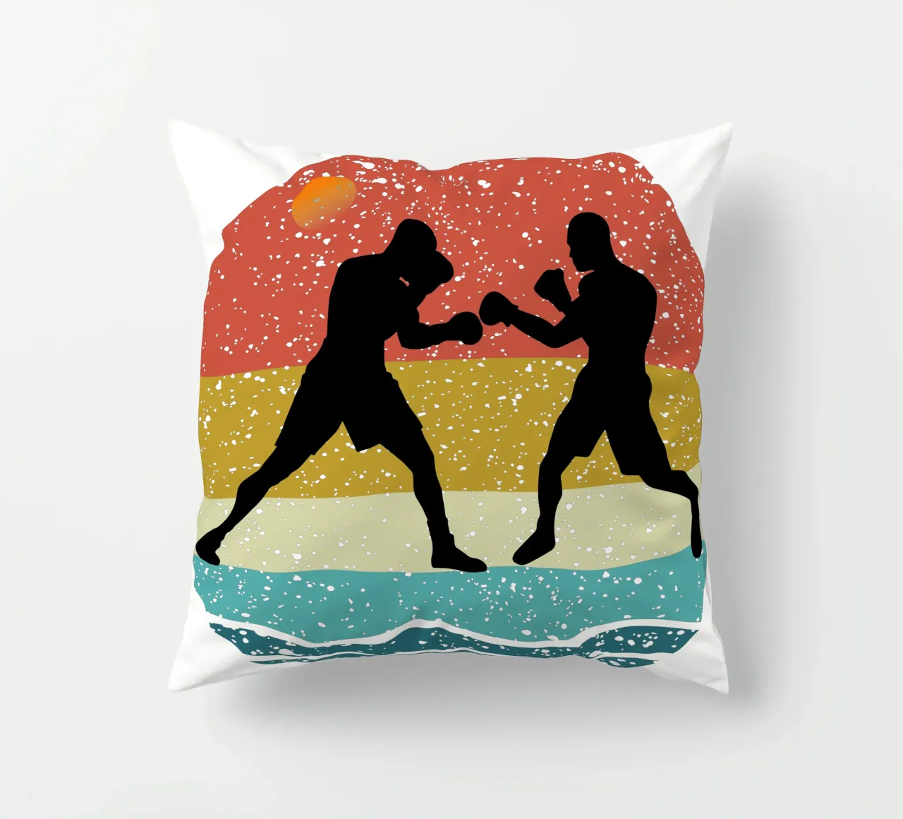 Boxe retro Design retrò cuscino da rivariahill