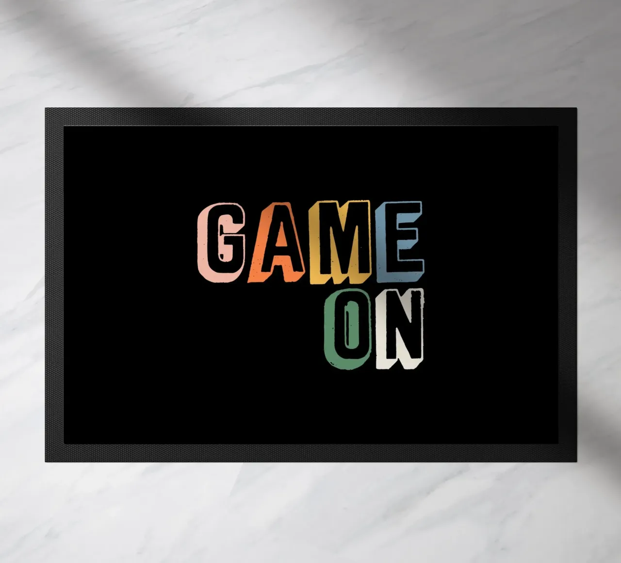 Il gioco è iniziato zerbino da Orara Studio