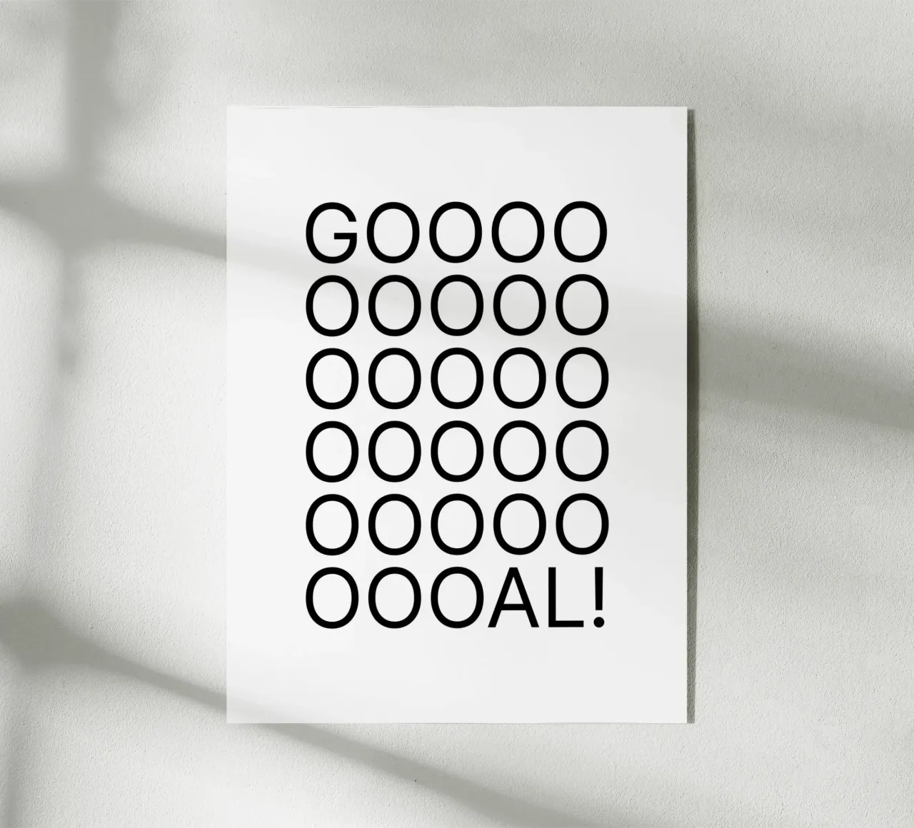 Goal Acryl-Glas von Orara Studio
