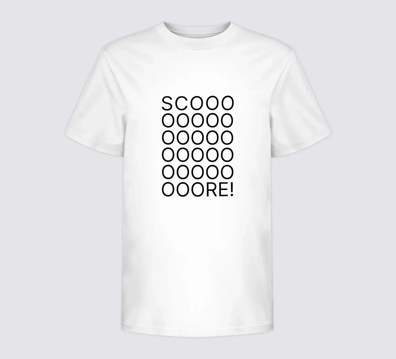 Score t-shirt bambini da Orara Studio