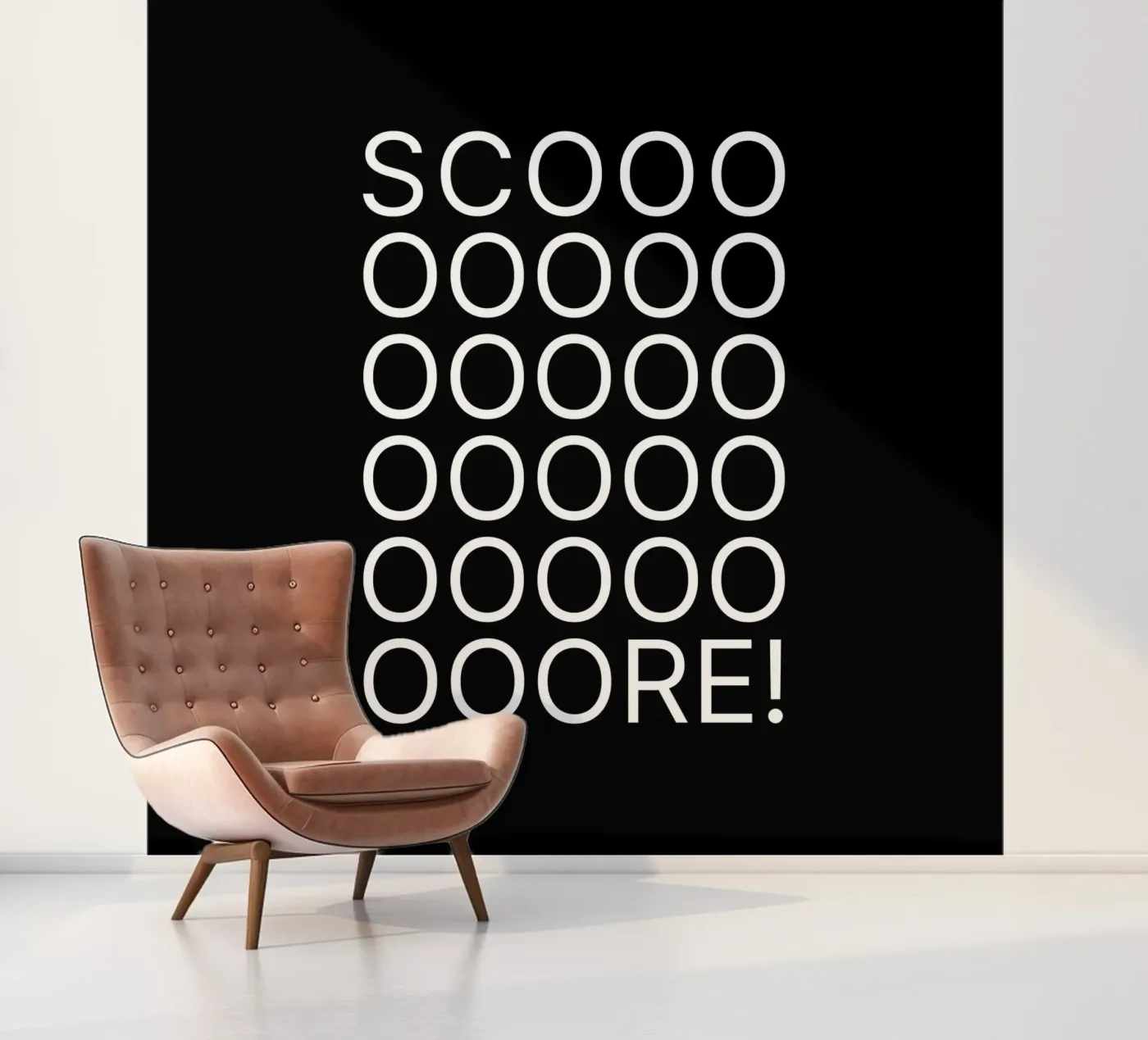 Score papier peint photo de Orara Studio