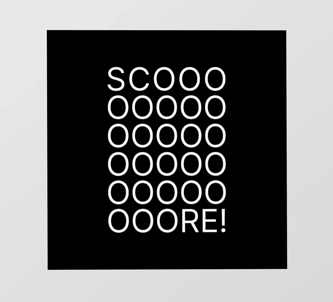 Score papier peint photo de Orara Studio