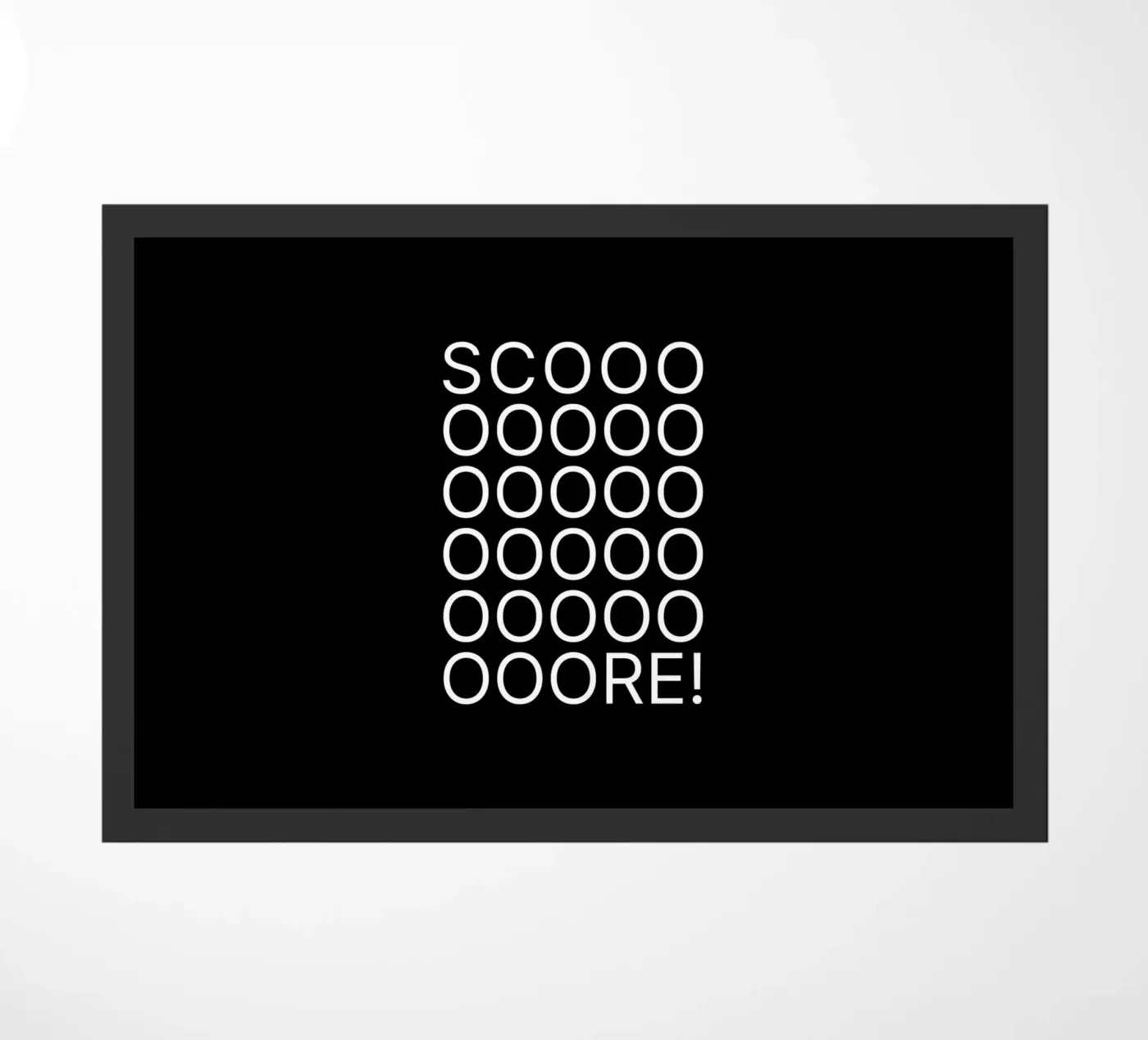 Score deurmat van Orara Studio