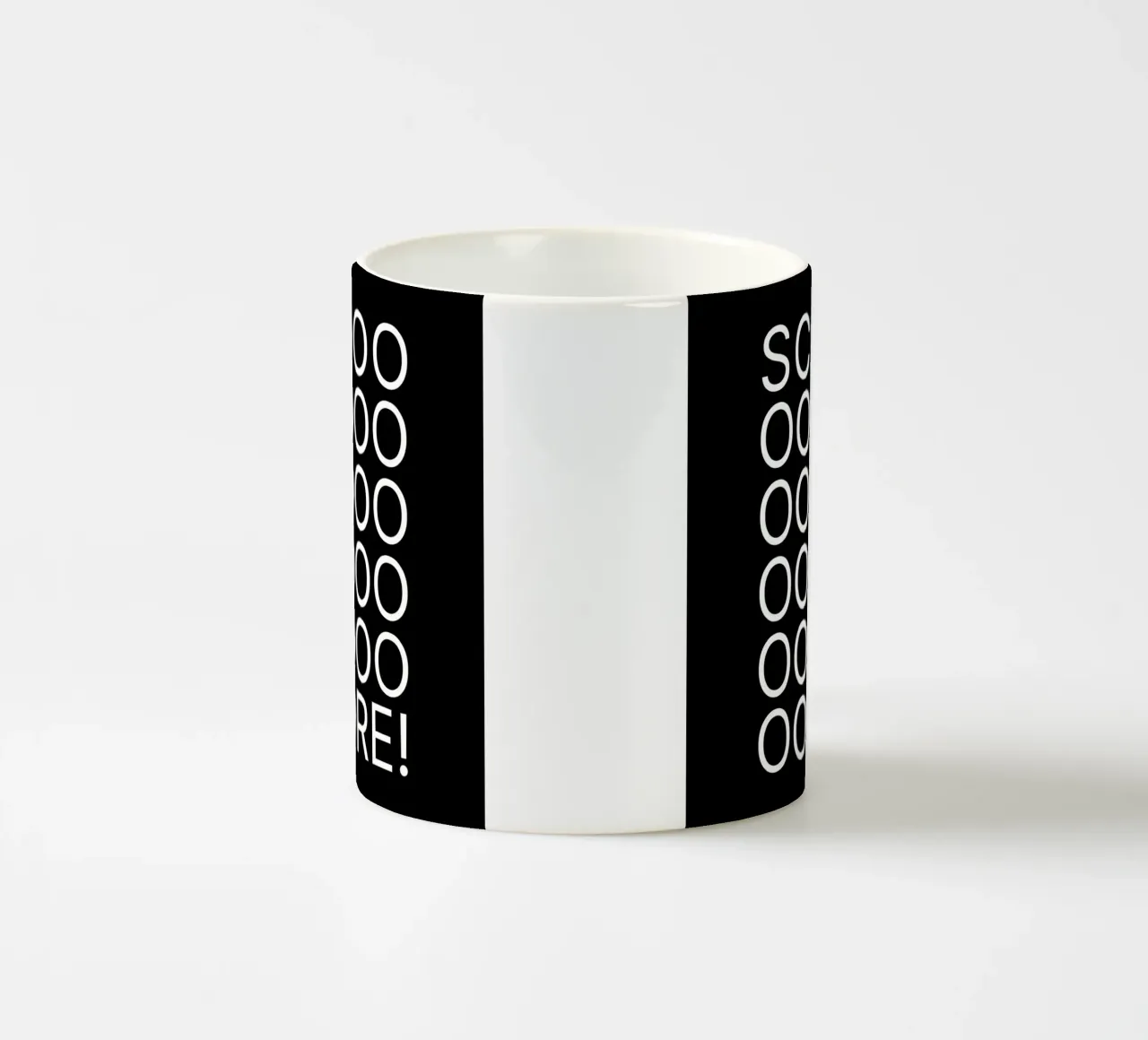 Score ceramic mug by Orara Studio