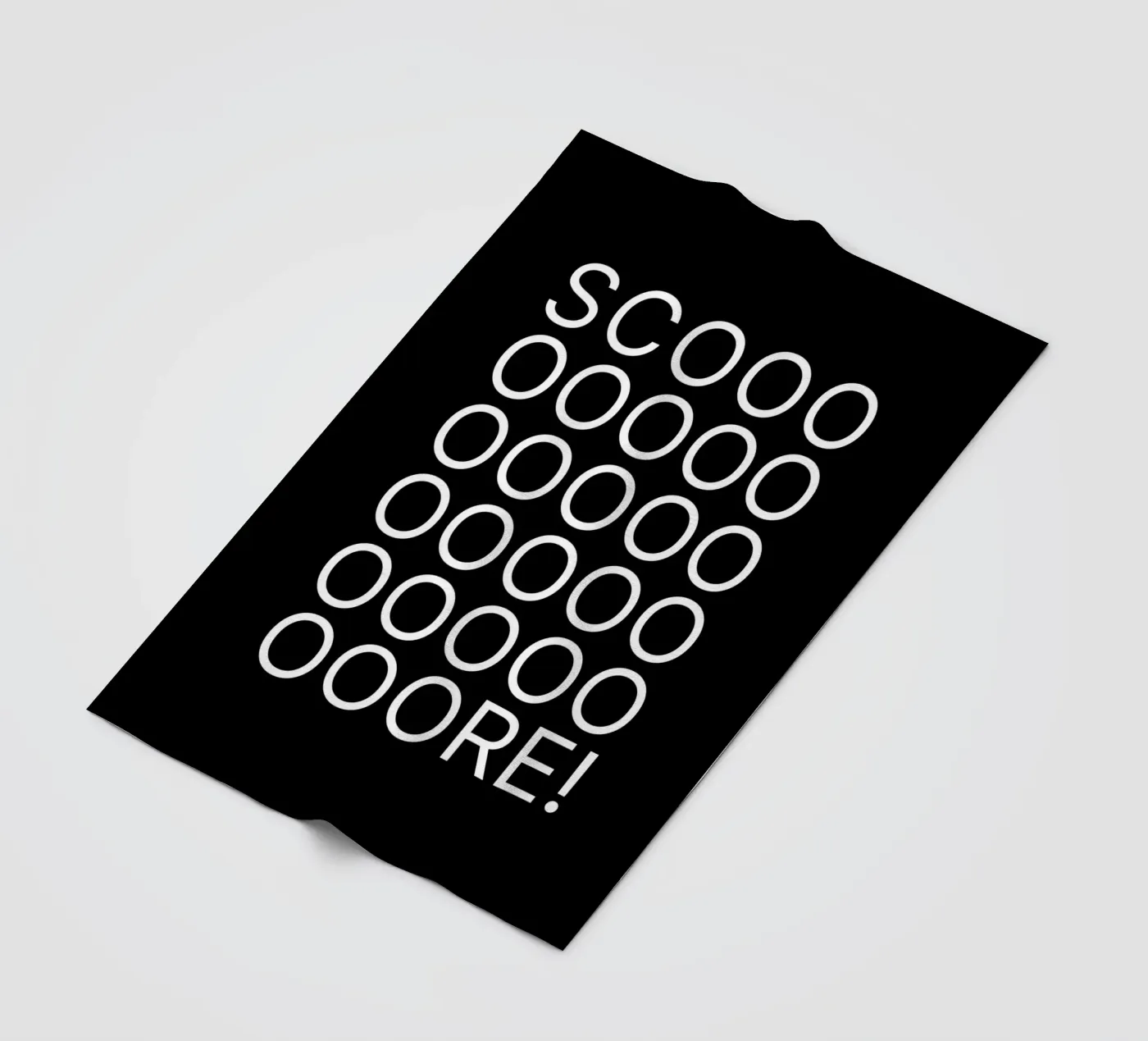 Score fleece blanket by Orara Studio
