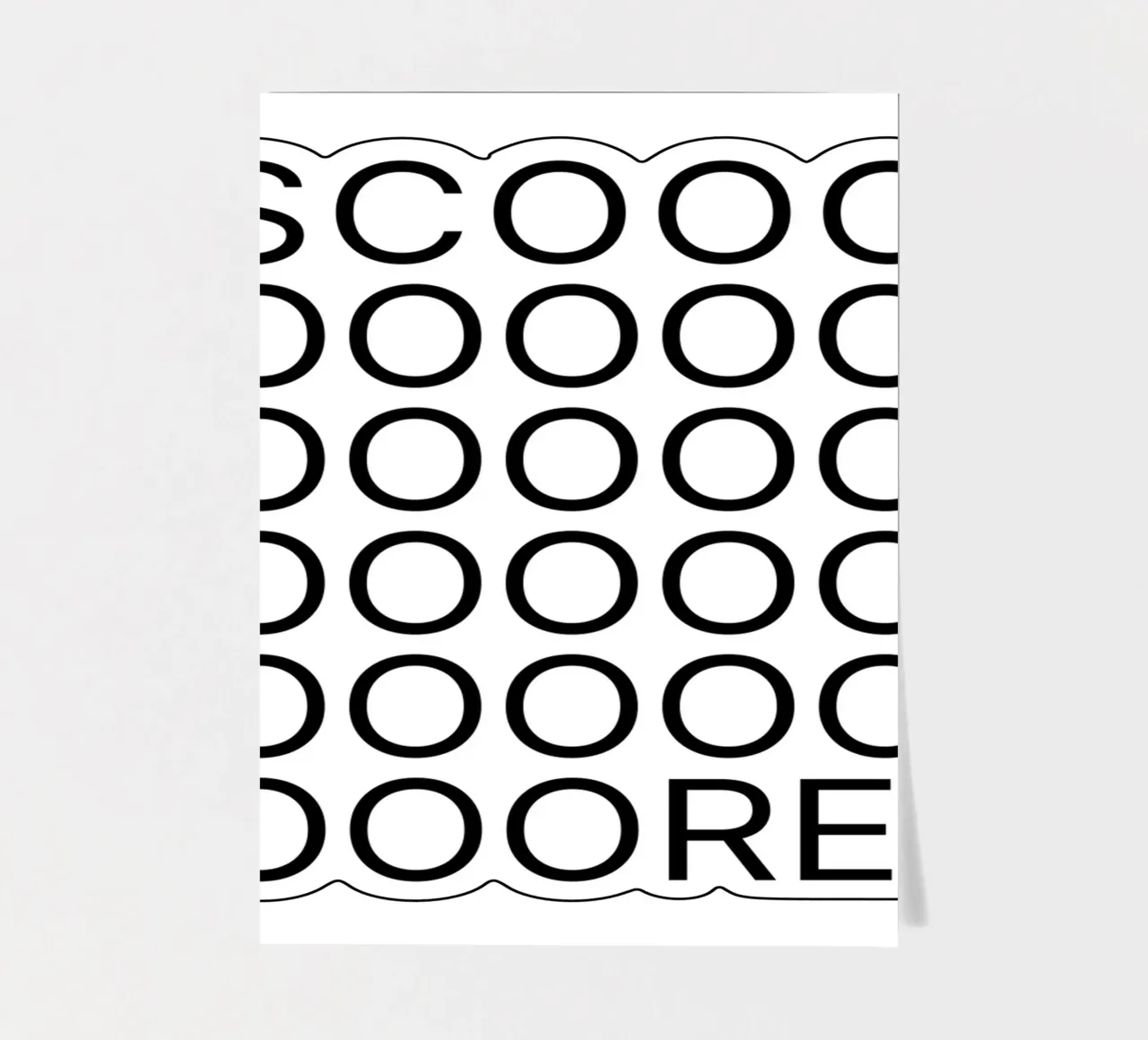 Score sticker sheet by Orara Studio