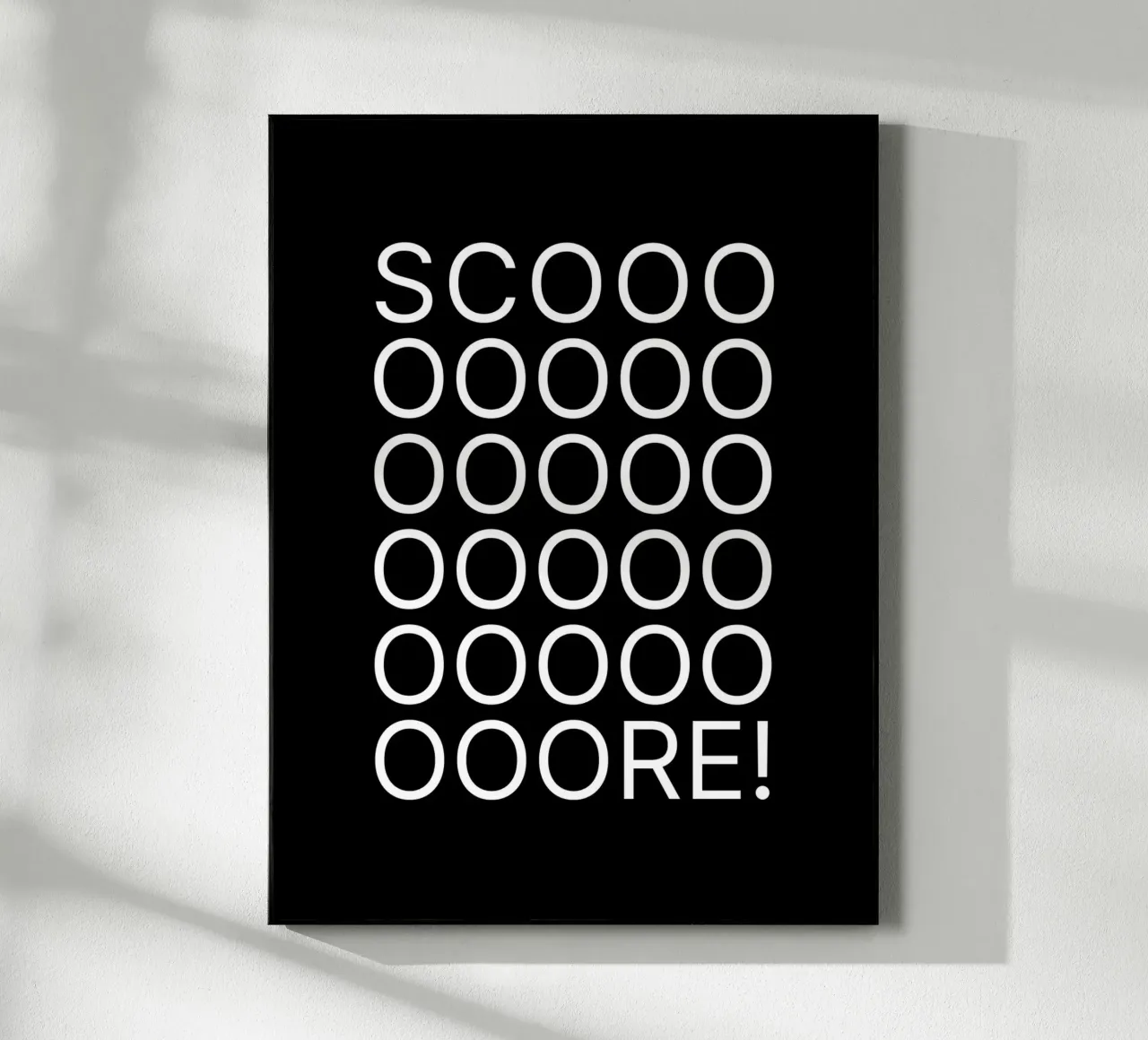 Score plexiglas de Orara Studio