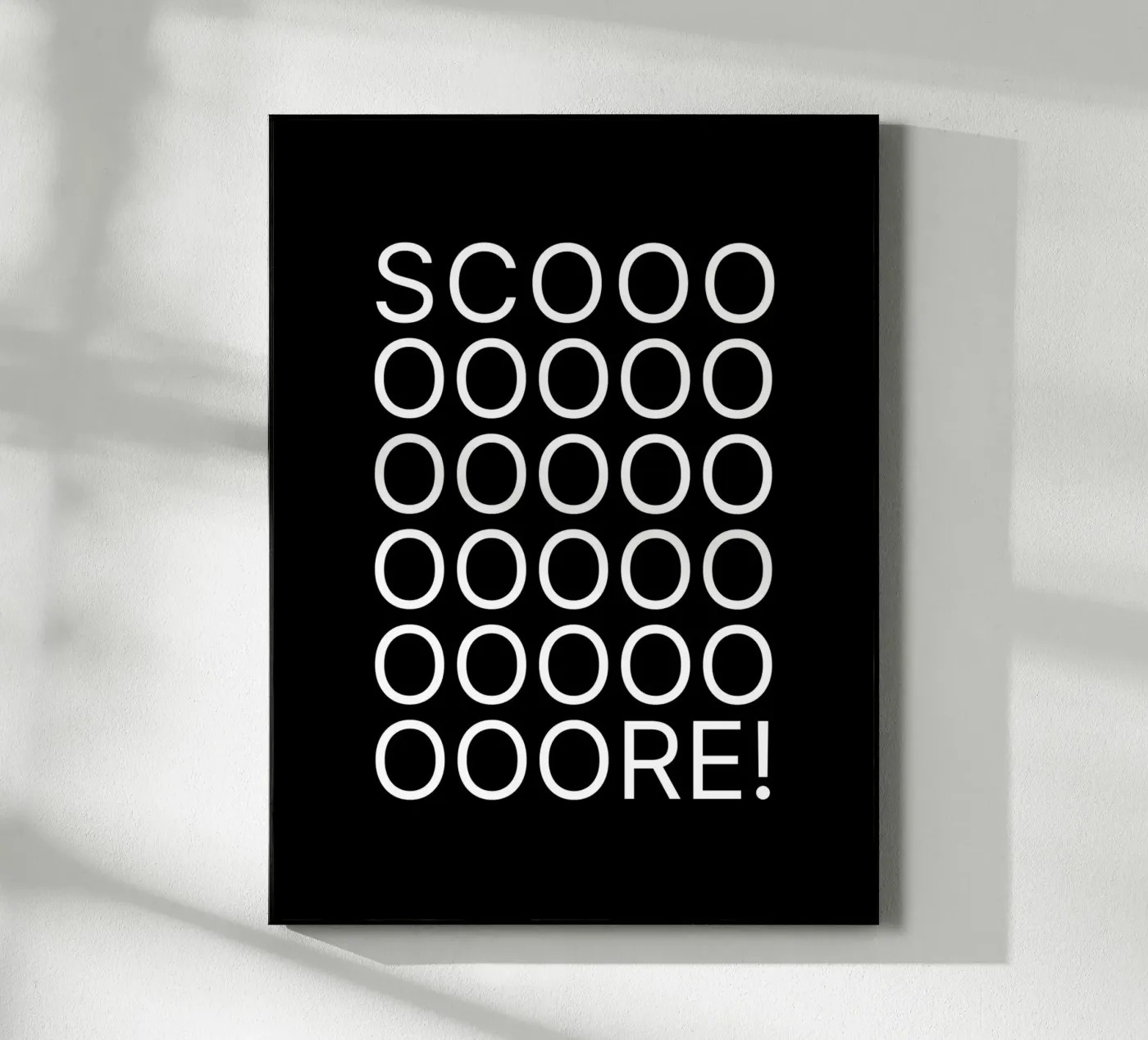 Score Acryl-Glas von Orara Studio