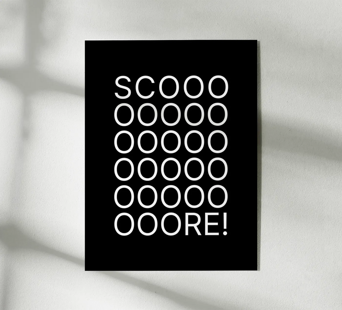 Score Acryl-Glas von Orara Studio