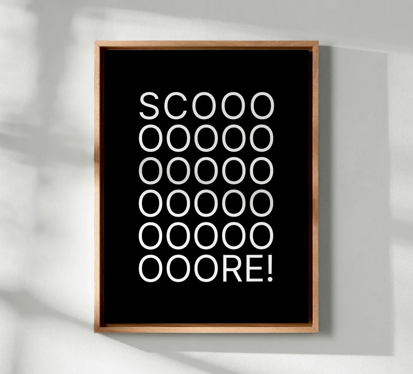 Score Leinwand von Orara Studio