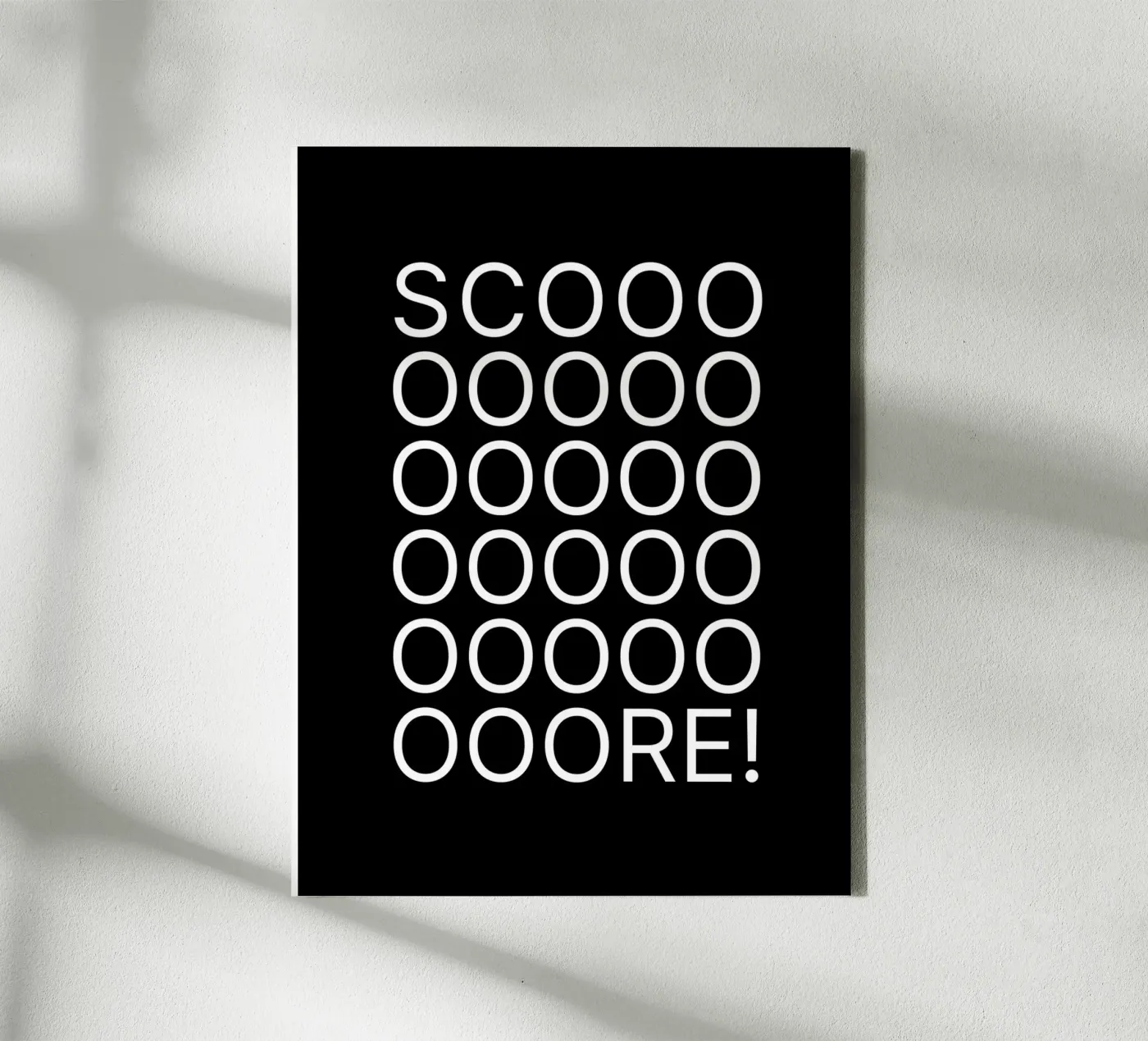 Score Leinwand von Orara Studio
