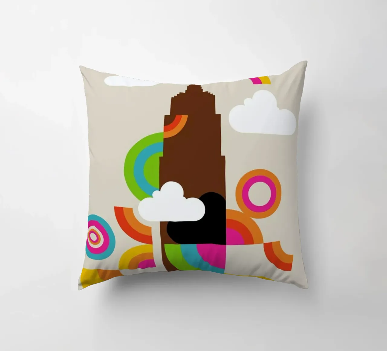 New York 82 decorative cushion by Bo Lundberg